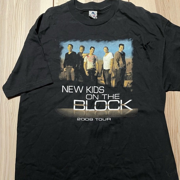 2009‎ New Kids On The Block “The Block” Tour Shirt - Picture 1 of 7